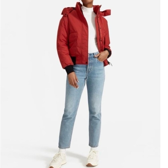Everlane The ReNew Heavyweight Bomber Puffer Coat - Size XS - Picture 3 of 12